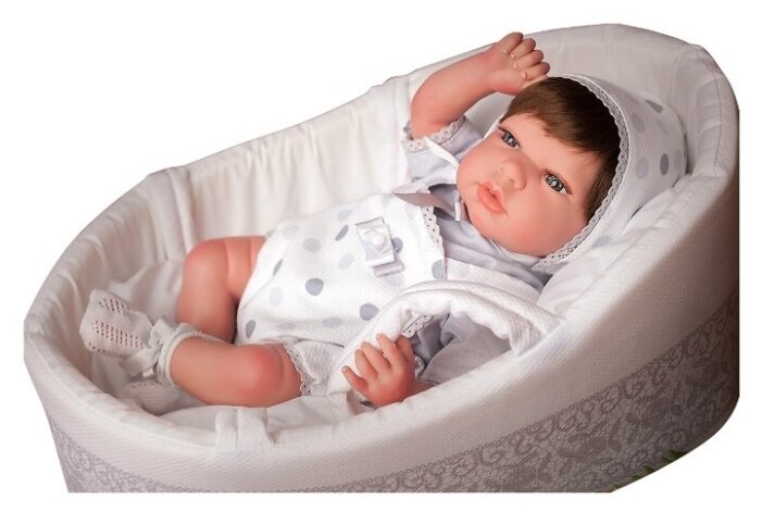

Пупс Arias ReBorns Sofia с люлькой, 40 см, Т17434