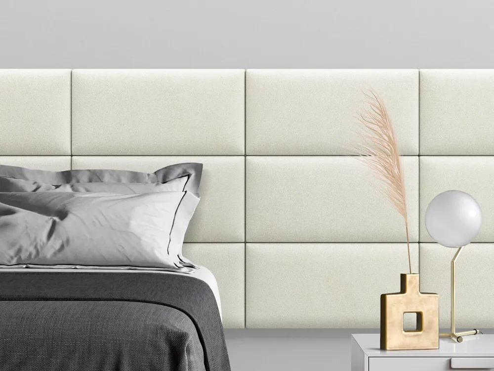 

Мягкое изголовье кровати Velour Vanilla 30х60 см 4 шт., Бежевый