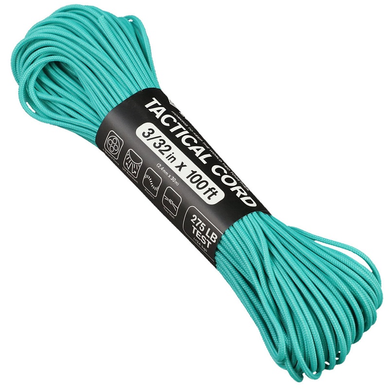 

Паракорд AtwoodRope 3/32' x 100' tactical 30m (teal)