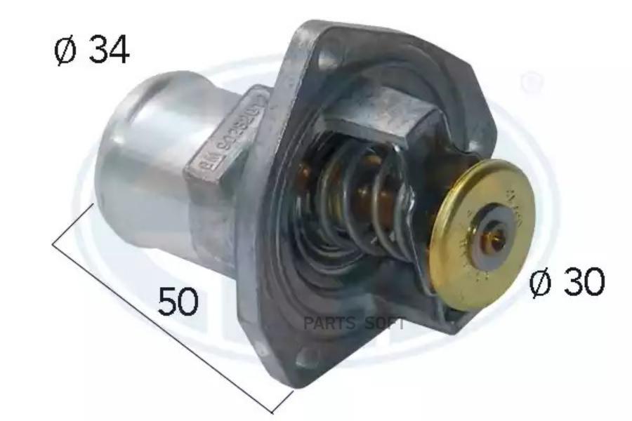 

Термостат Opel Astra F/Kadett E/Vectra A 82>04 Daewoo Espero 95>99 ERA 350208