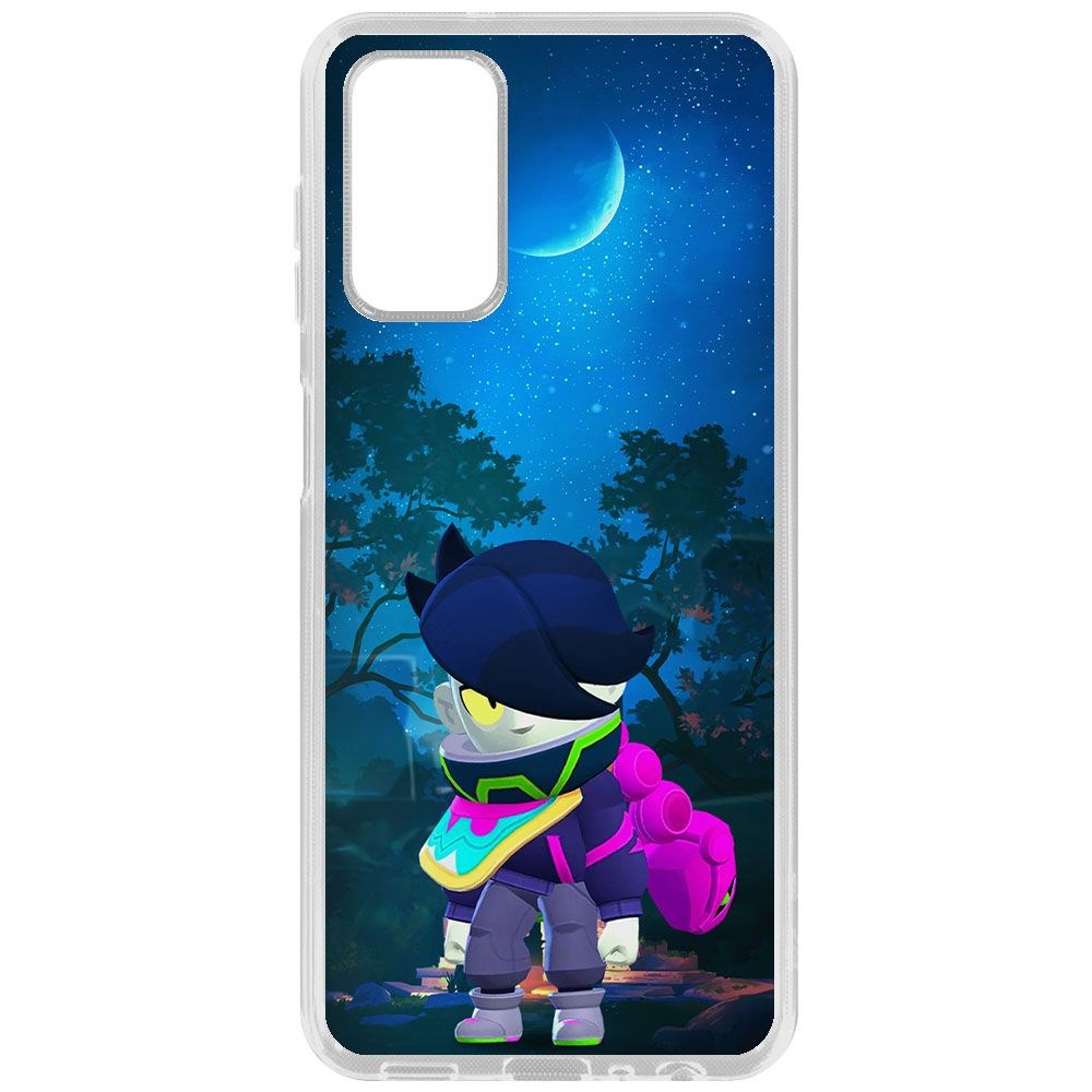

Чехол-накладка Brawl Stars-Орочи Эдгар для Samsung Galaxy A13 (A135), Прозрачный