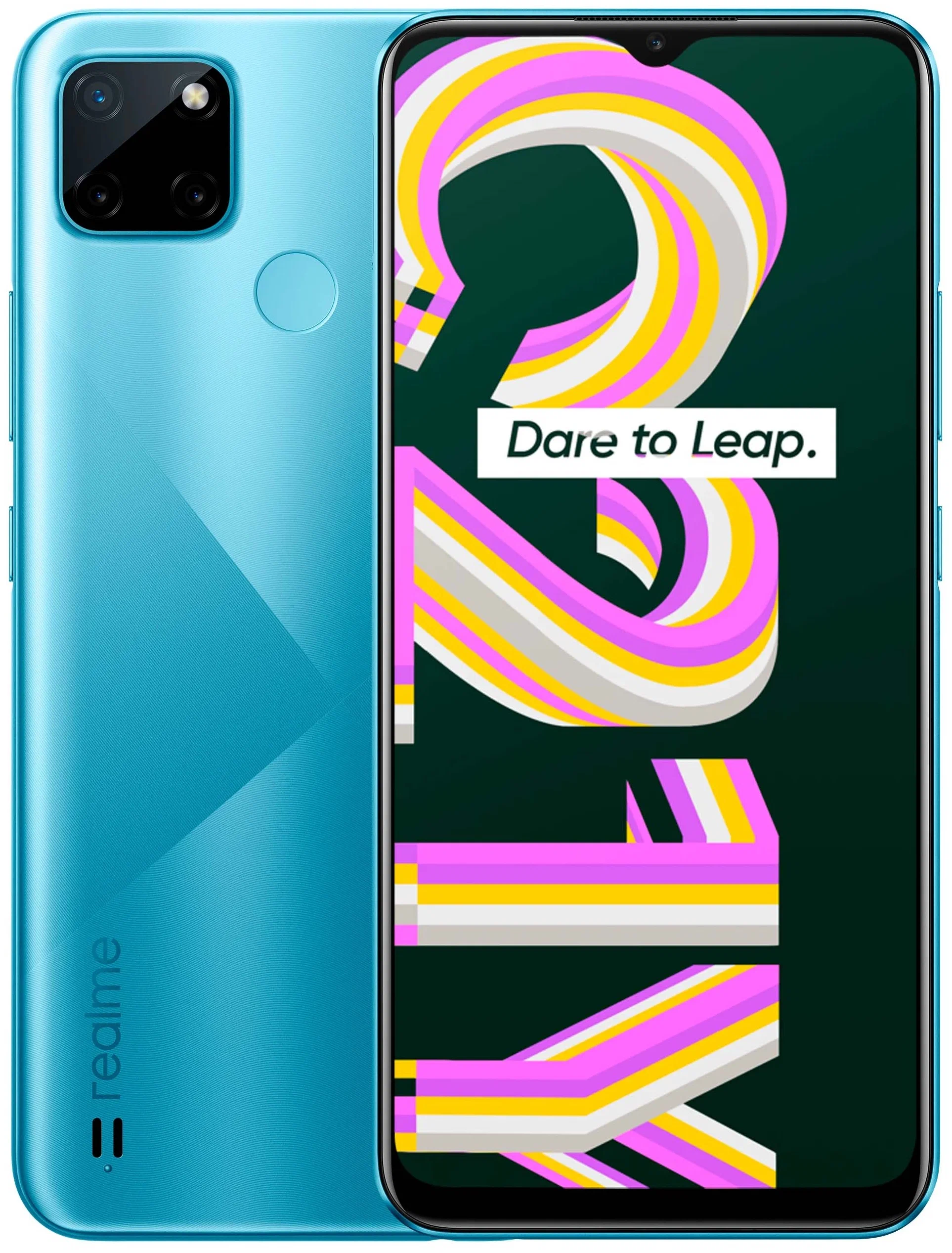 

Смартфон Realme C21Y 3/32GB голубой (ggfret33), Realme C21Y