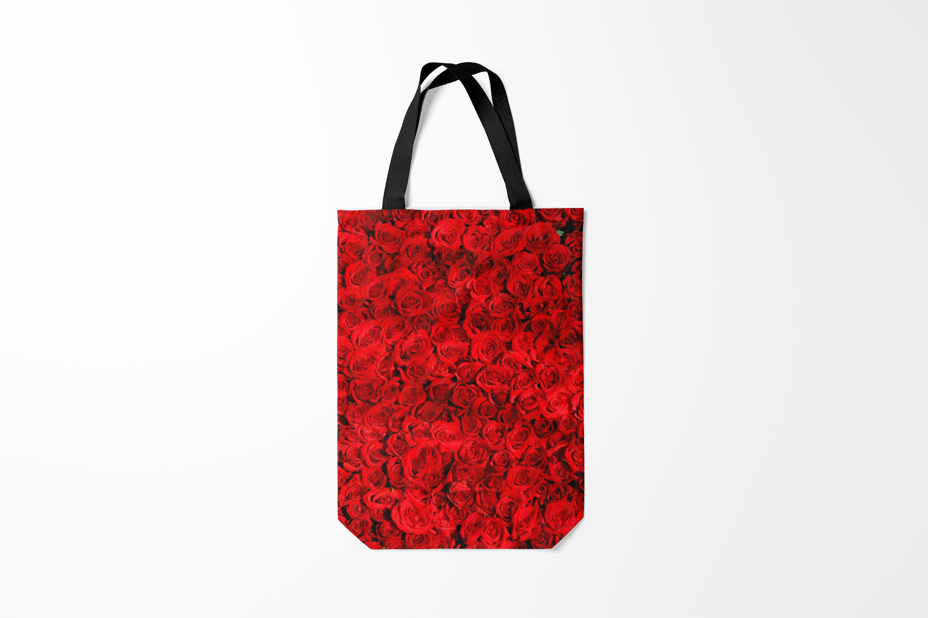 

Сумка шoппер унисекс Burnettie Цветы Roses, красный, Цветы Roses