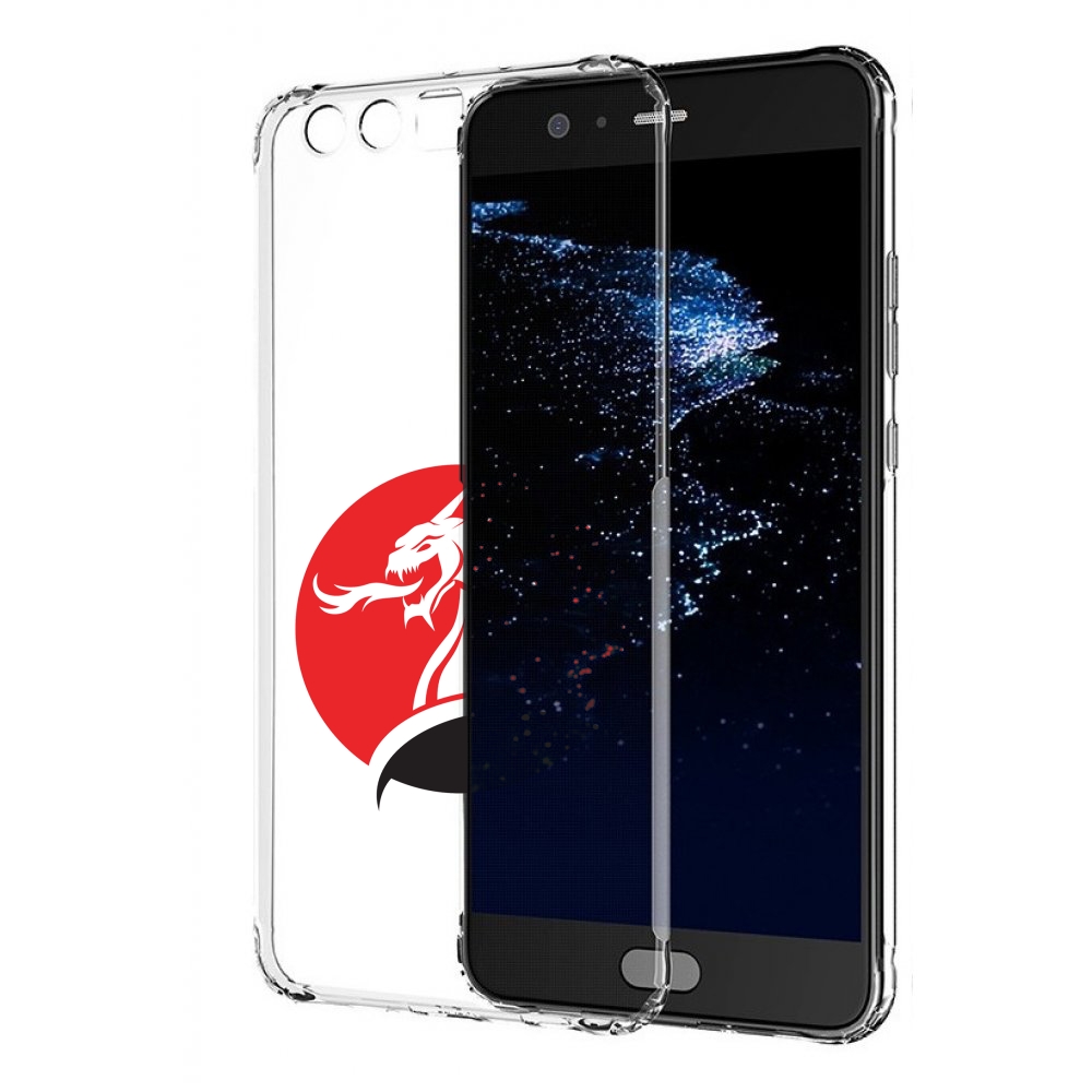 

Чехол бампер MyPads дракон-рисунок для Huawei P10 Plus противоуд, Прозрачный, Tocco