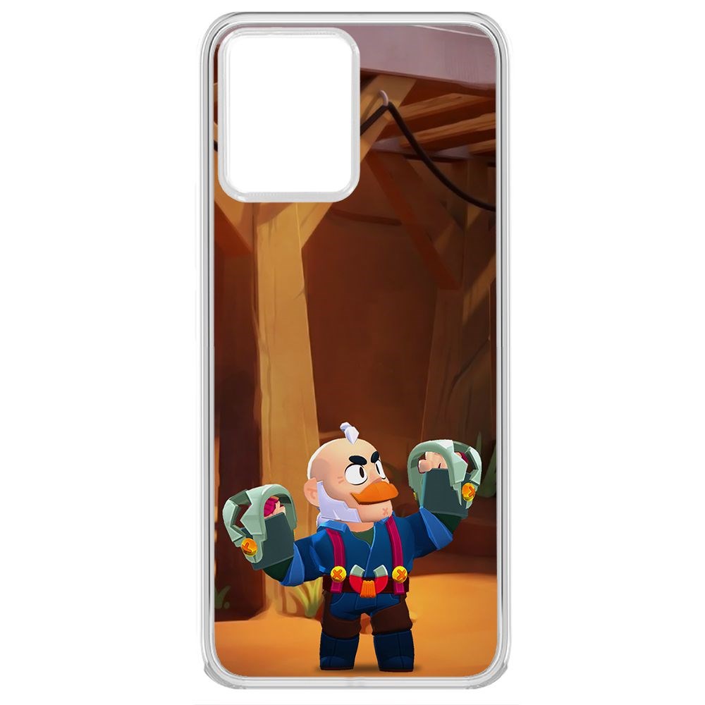 Чехол-накладка Brawl Stars-Сэм для Realme 8/8 Pro 4G