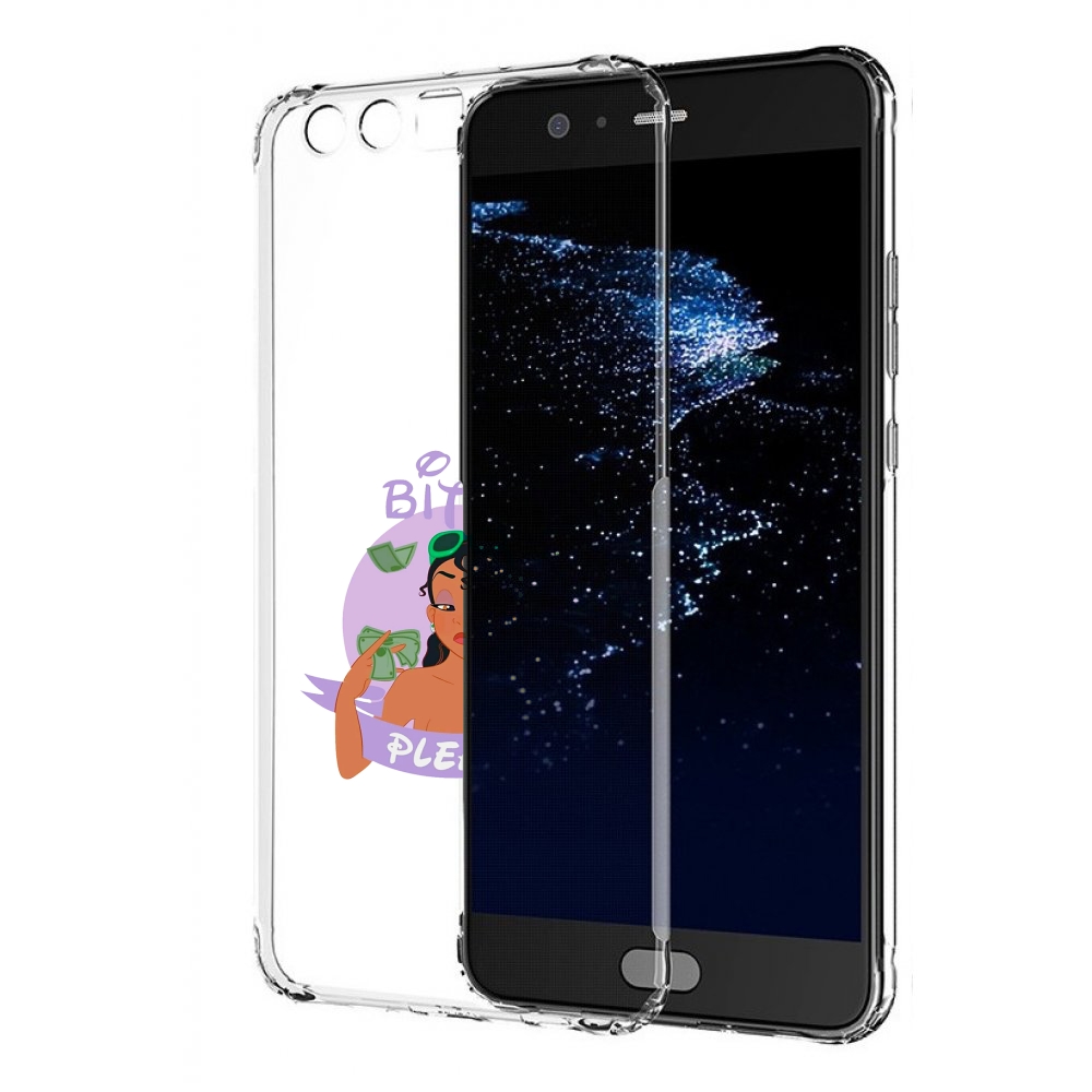 Чехол бампер MyPads деньги-пожалуйста женский для Huawei P10 Plu
