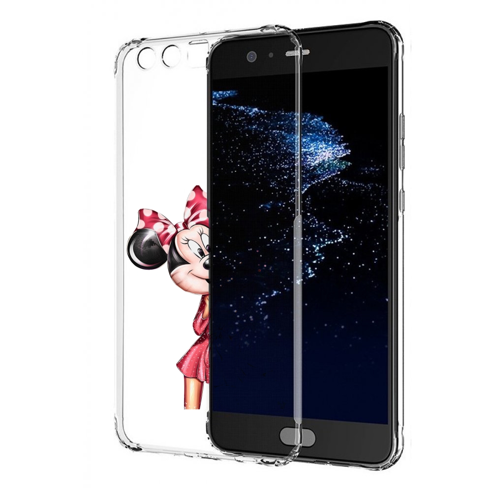 

Чехол бампер MyPads девушка-с-шариком женский для Huawei P10 Plu, Прозрачный, Tocco