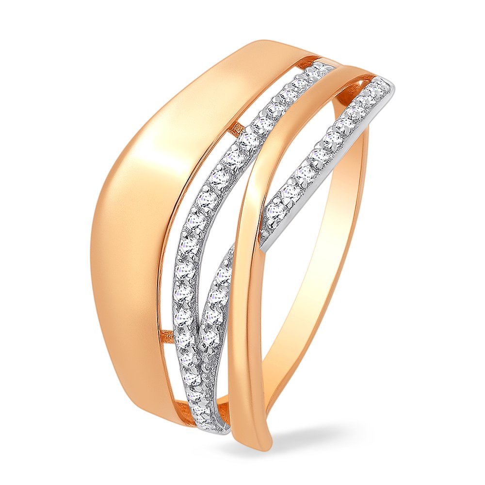 

Кольцо из золота р. , 585Gold 301009439, фианит, 301009439