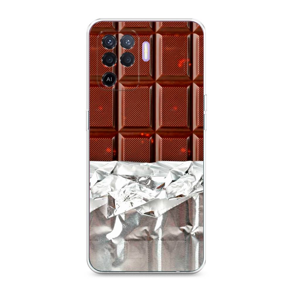

Чехол для Oppo Reno 5 Lite "Шоколад в обертке", Коричневый, 255150-6