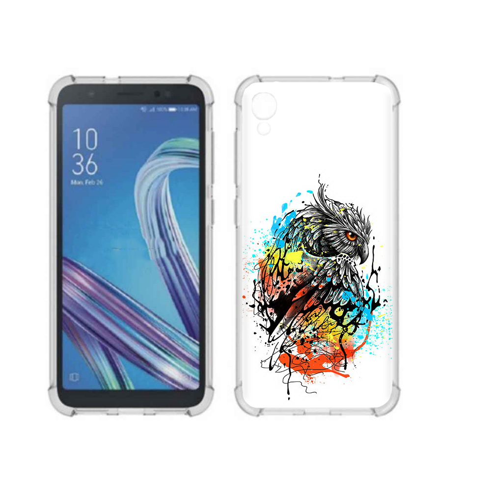 

Чехол MyPads Tocco для Asus ZenFone Live L1 (G552KL) Творческая сова (PT113202.648.170), Прозрачный, Tocco