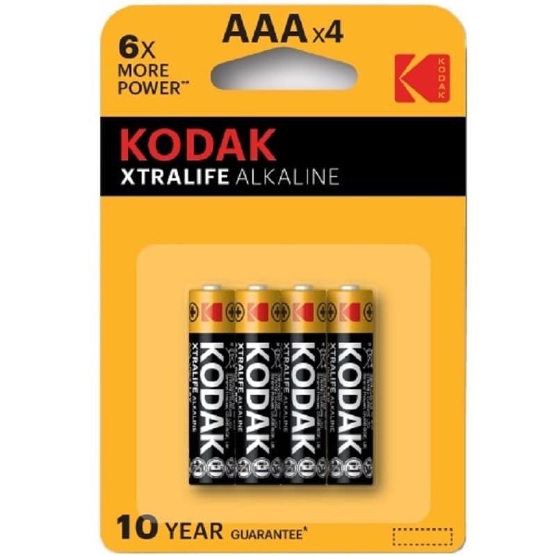 

Батарея Kodak 30951990, LR03-4BL XTRALIFE [K3A-4] (30951990)