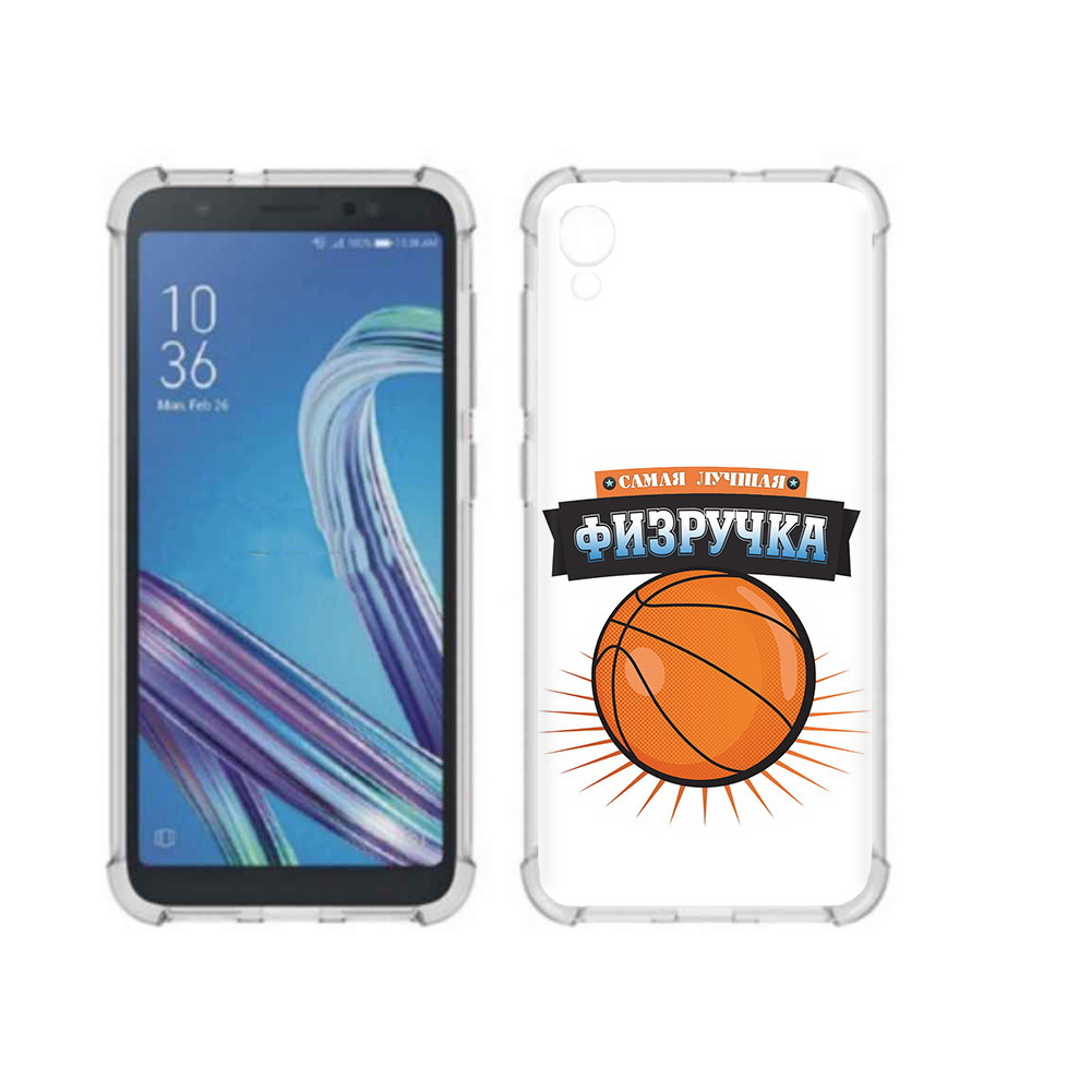 

Чехол MyPads Tocco для Asus ZenFone Live L1 (G552KL) Самая лучшая физручка, Прозрачный, Tocco