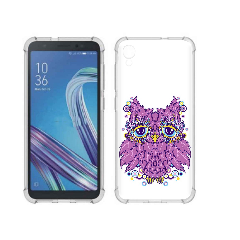 Чехол MyPads Tocco для Asus ZenFone Live L1 (G552KL) Розовая сова (PT113202.648.147)