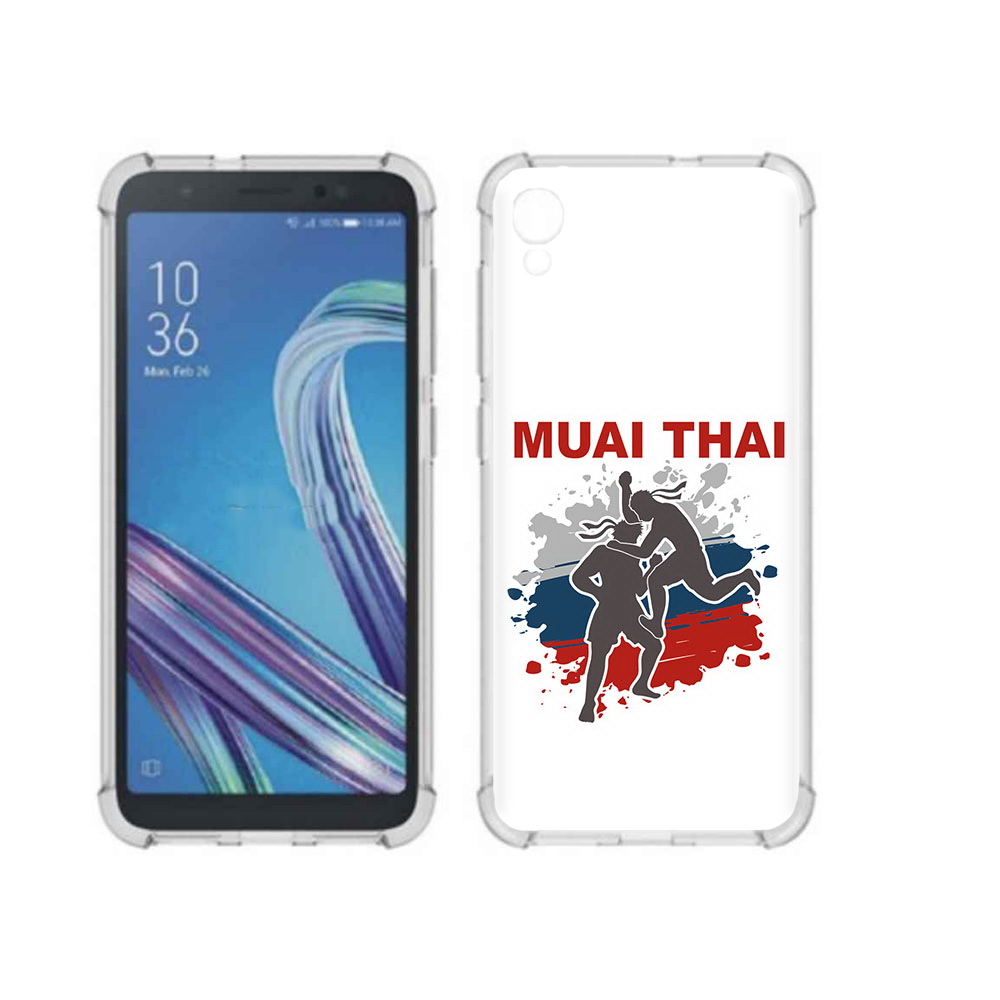 

Чехол MyPads Tocco для Asus ZenFone Live L1 (G552KL) Муайтай (PT113202.648.123), Прозрачный, Tocco