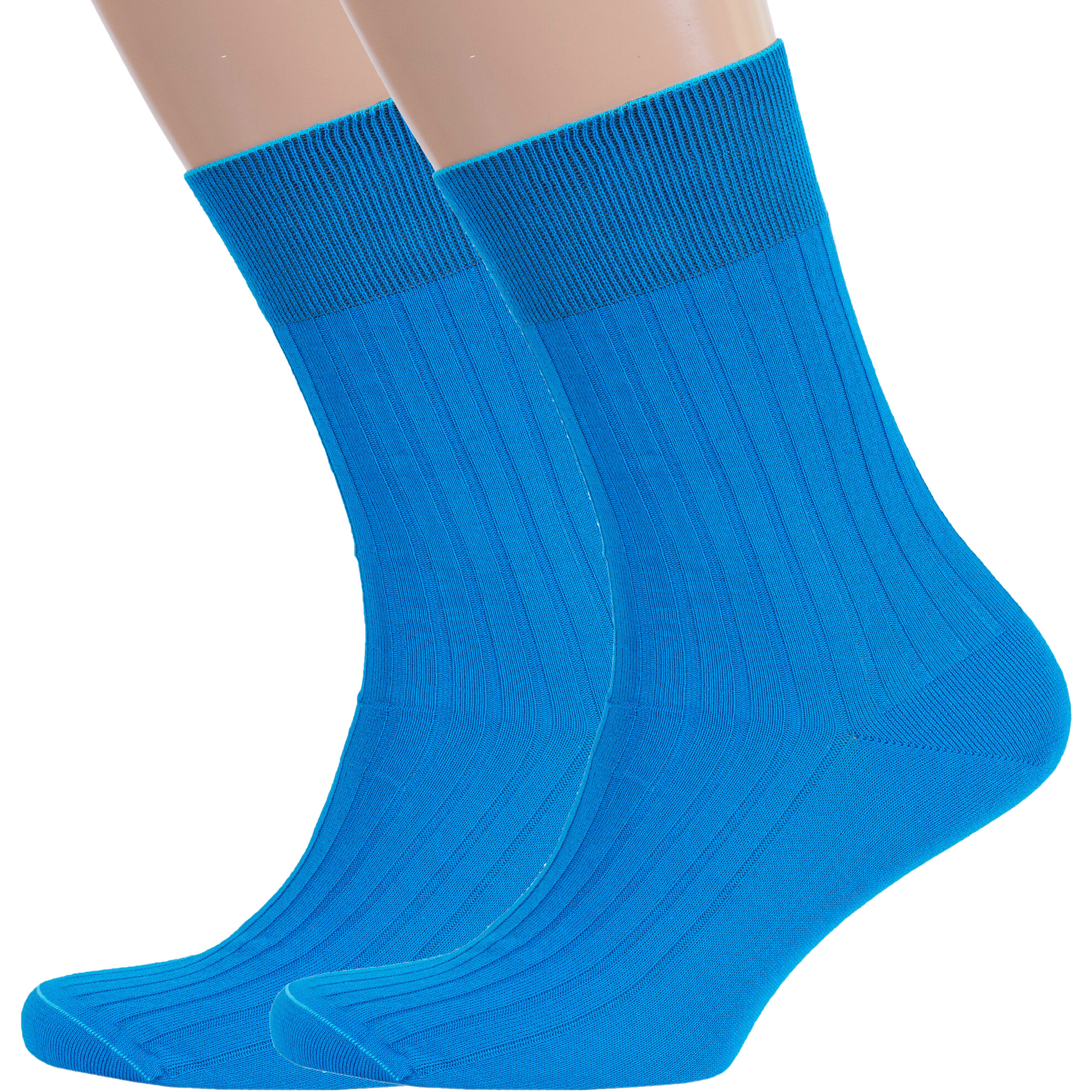 

Комплект носков мужских Rusocks 2-М3-11001 бирюзовых 27, 2 пары, Бирюзовый, 2-М3-11001