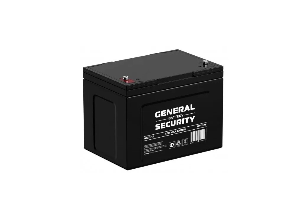 Аккумулятор для ИБП General Security GSL 75-12 75 А/ч 12 В (10577)