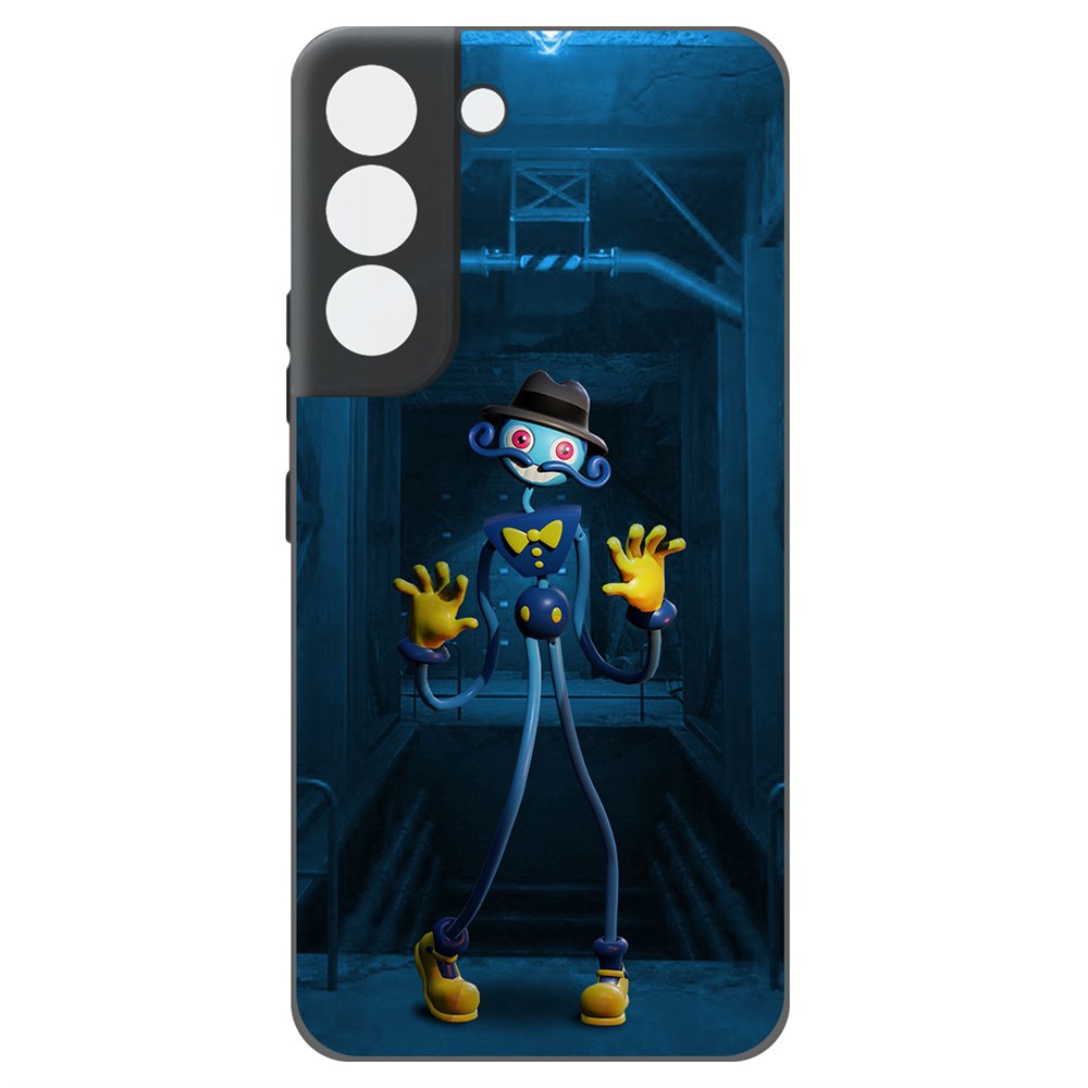 

Чехол-накладка Софт Хаги Ваги - Папа Длинные Ноги для Samsung Galaxy S22+, Черный
