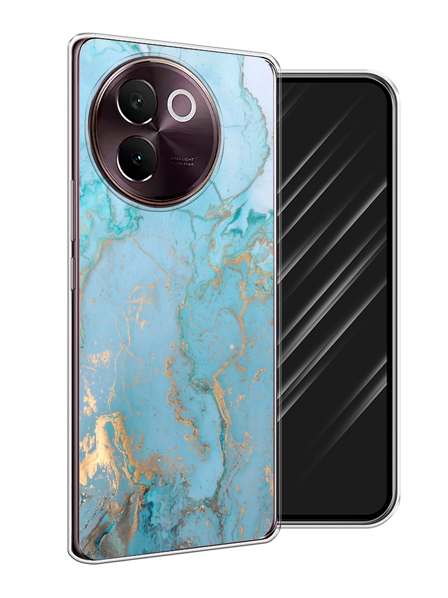 

Чехол Awog на Vivo V30e "Голубой мрамор рисунок", 2610550-1