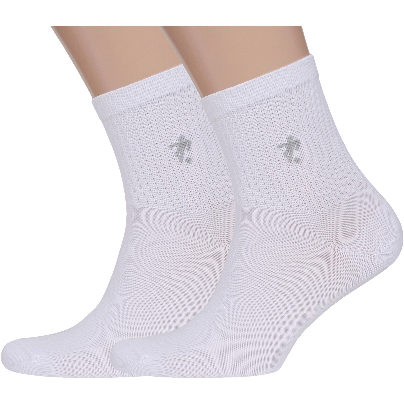 

Комплект носков мужских ХОХ 2-X4-R2 белых 25, 2 пары, Белый, 2-X4-R2