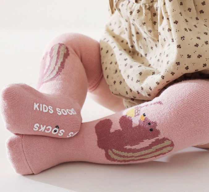 Носки детские Kids socks Sks-1824b, розовый, 22-24