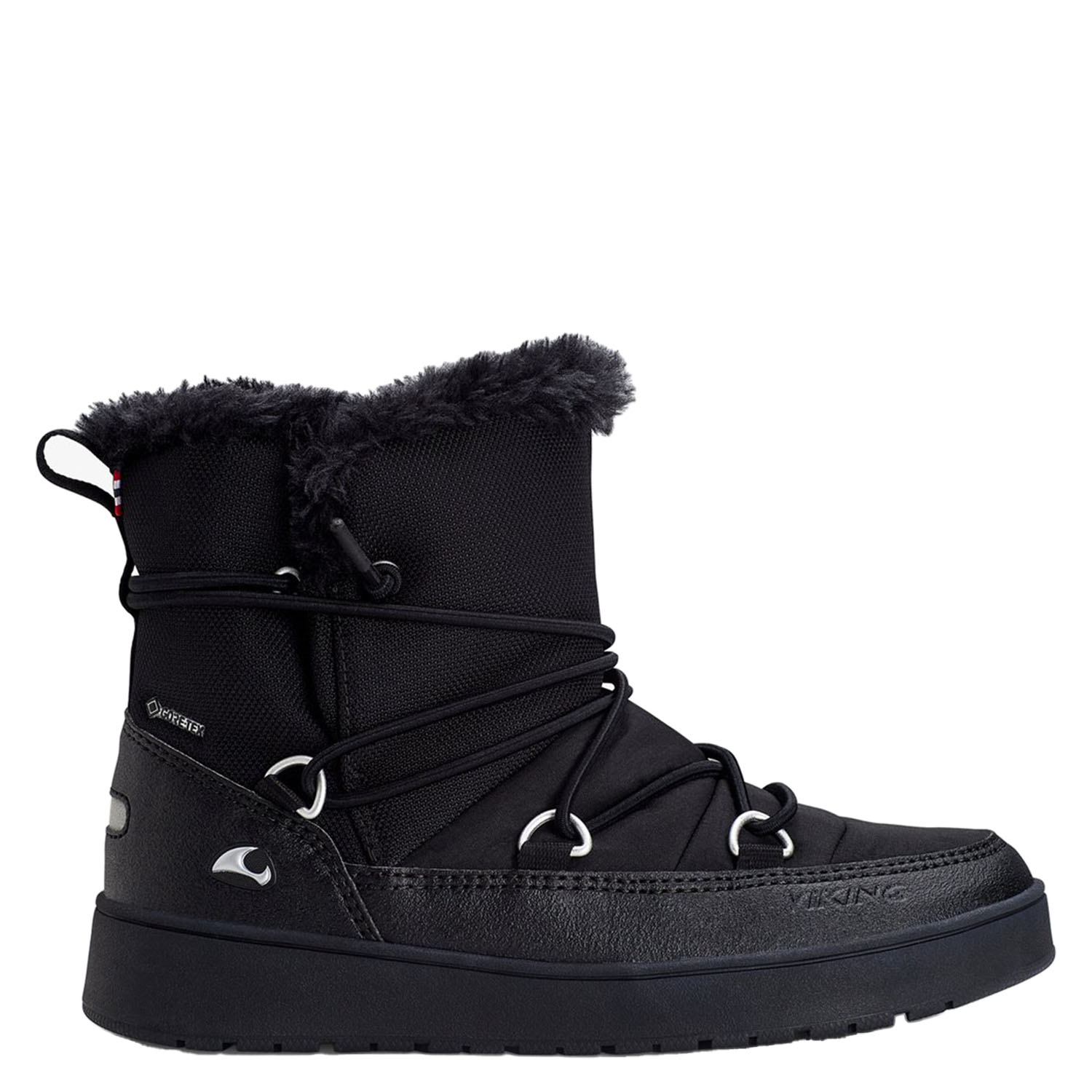 

Полуботинки Viking Shoes 3-90190-2, Black, 32, Черный, Snofnugg Mid Gtx Warm