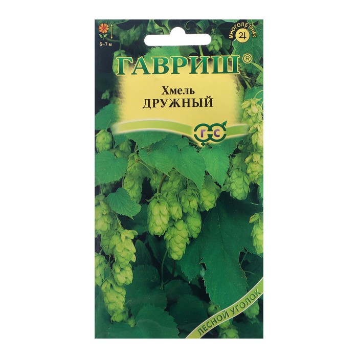 

Семена цветов "Гавриш" Хмель "Дружный", 0,1 г