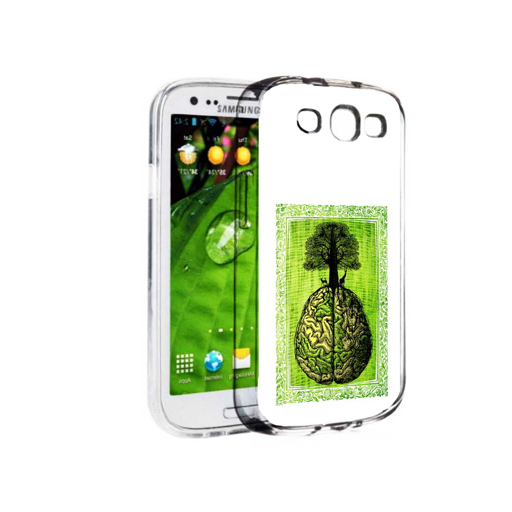 

Чехол MyPads Tocco для Samsung Galaxy S3 абстракция здоровый мозг (PT123108.507.211), Прозрачный, Tocco