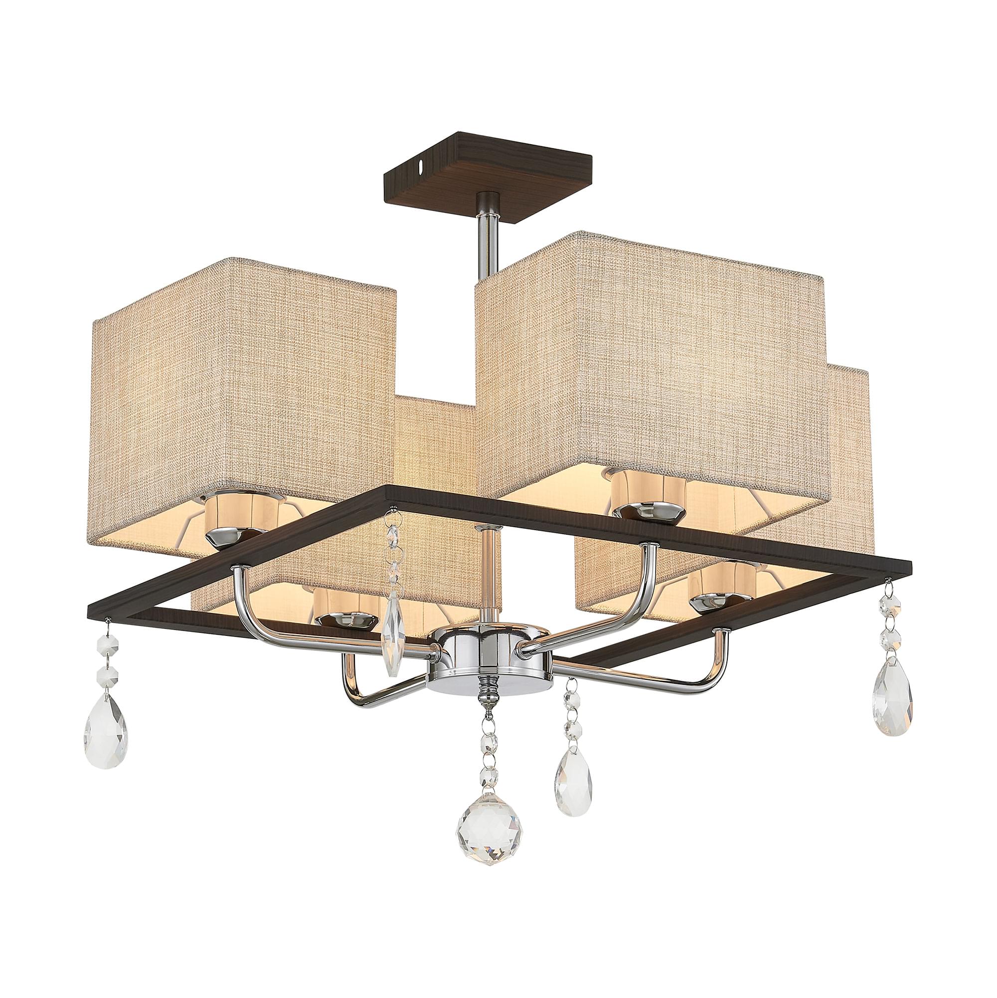 

подвесной светильник CITILUX CL461141 Дуглас Венге+Хром Люстра, CL461141 Дуглас Венге+Хром Люстра