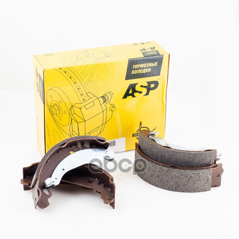 

Колодки барабанные Renault Logan 180мм ASP ASP K270107