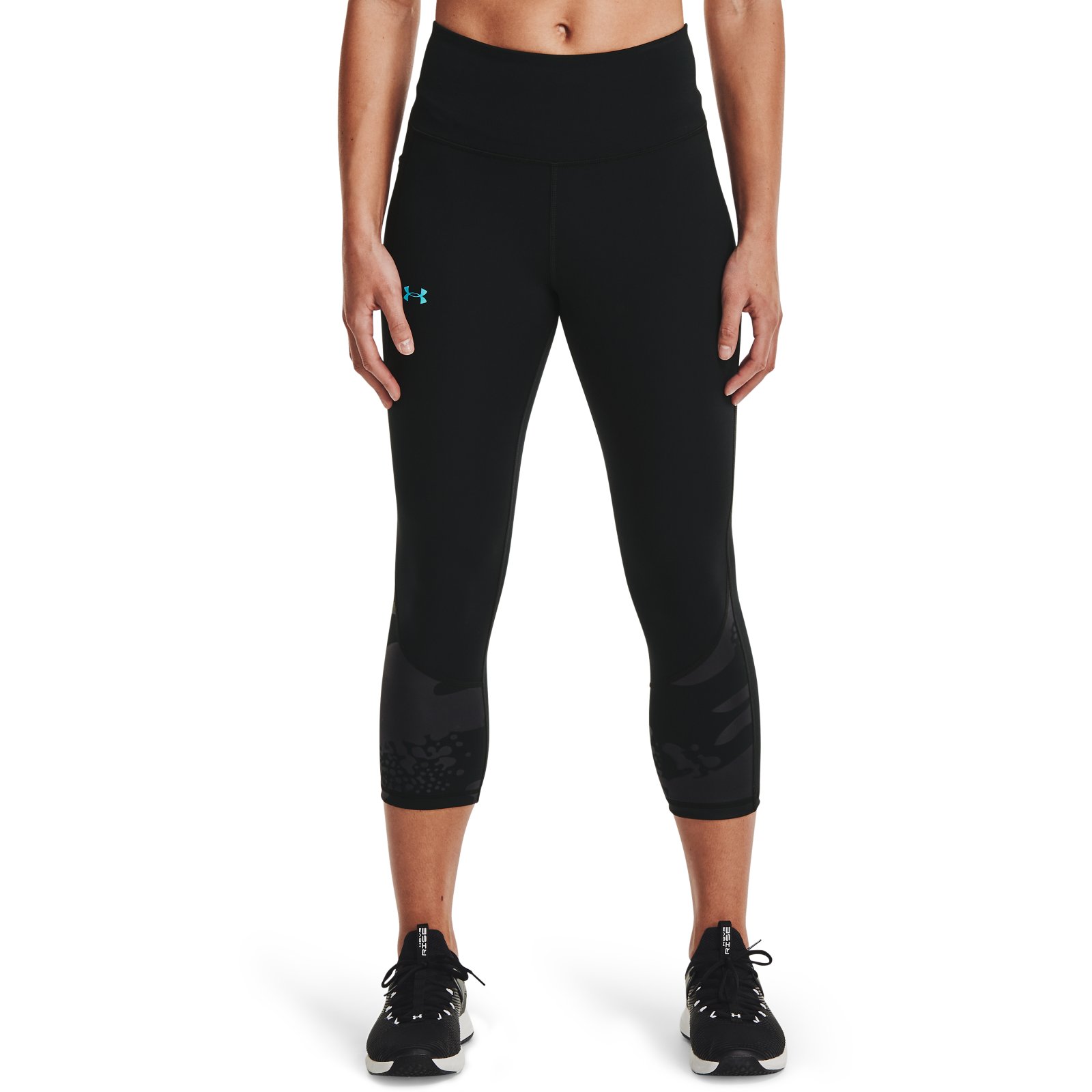 

Тайтсы женские Under Armour C60W-5 черные 42-44 RU, 1365356-001