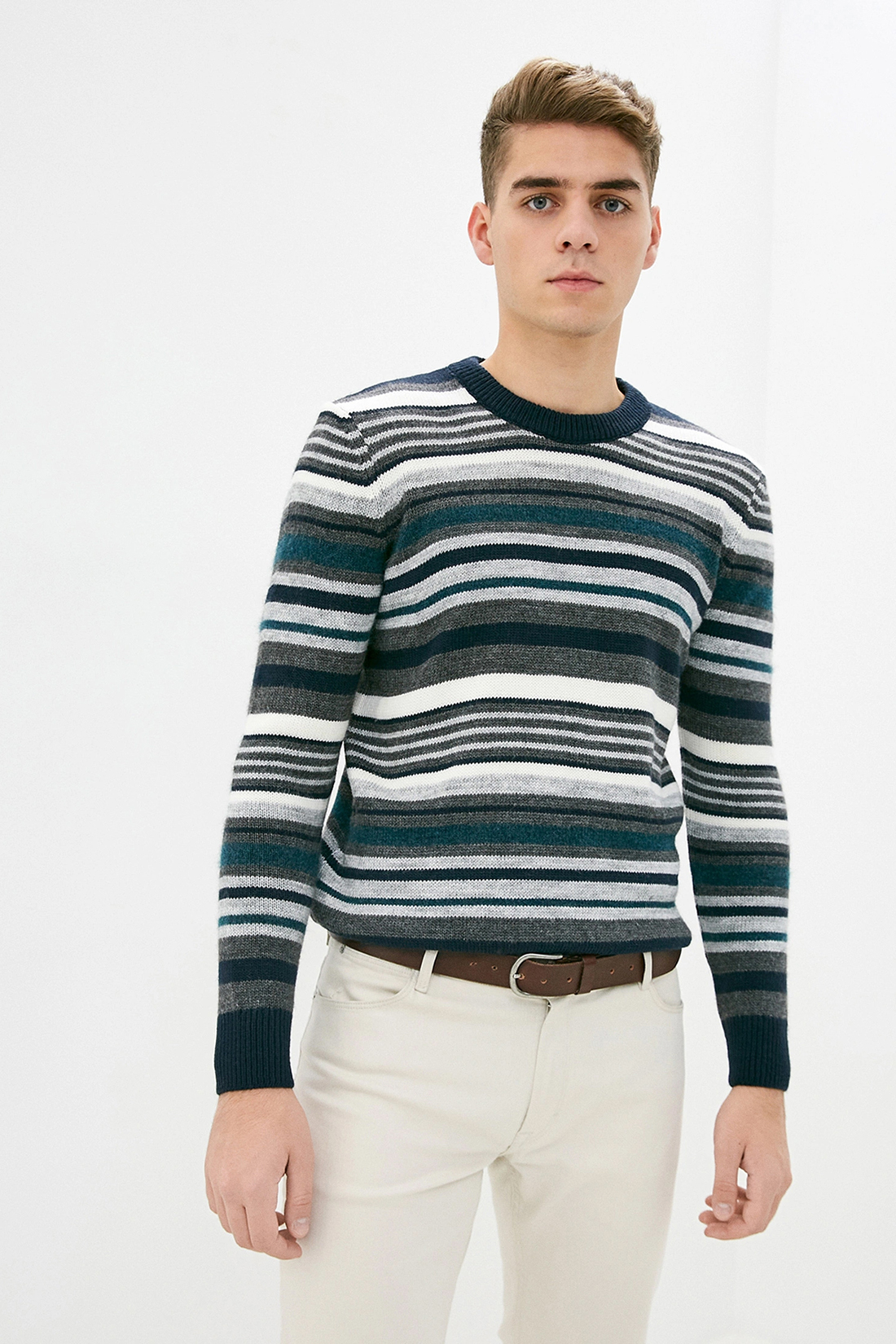 

Джемпер мужской B639543 Baon синий M, B639543