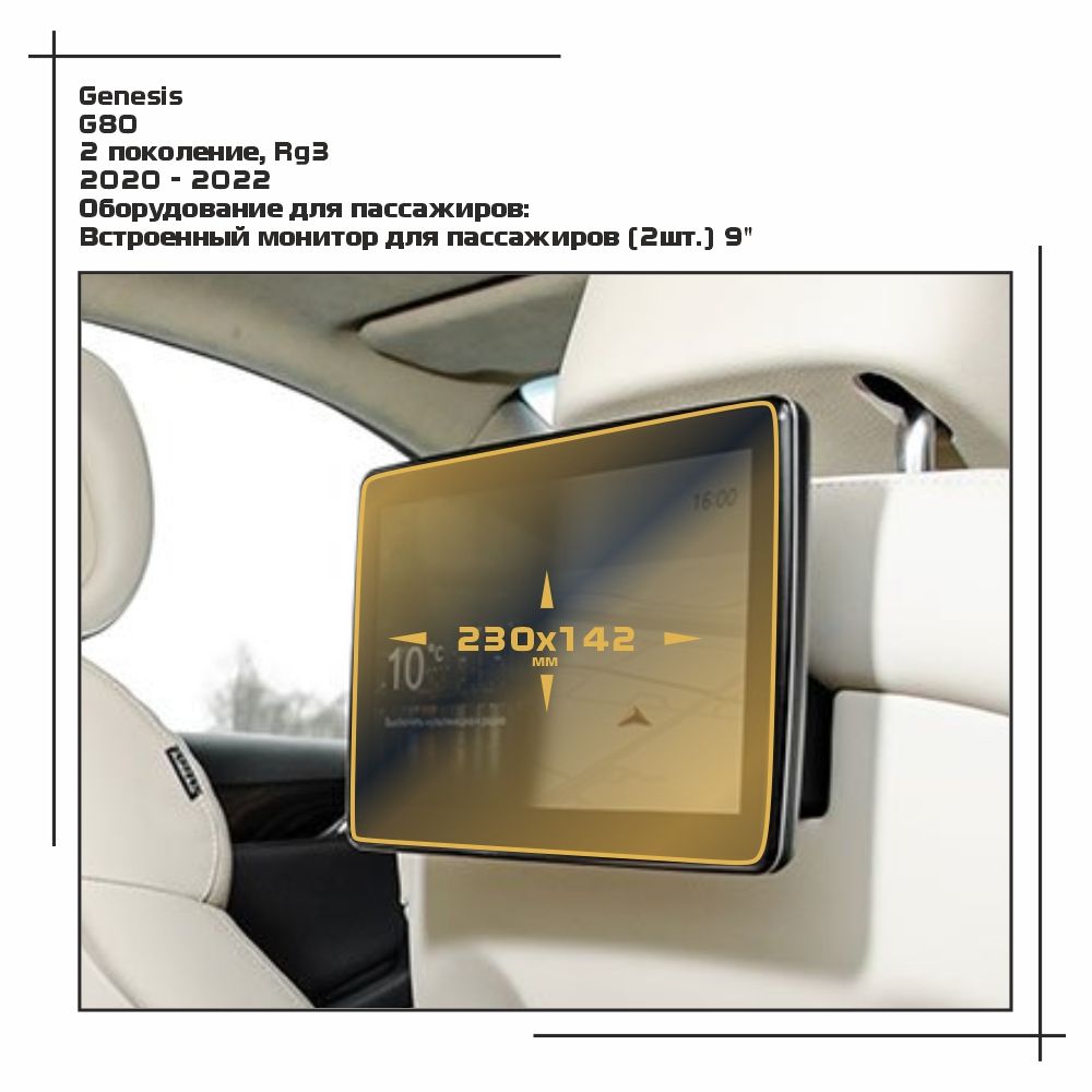 

Пленка ES для G80 - Оборудование - матовая - MP-GE-G80-04, Белый, Genesis