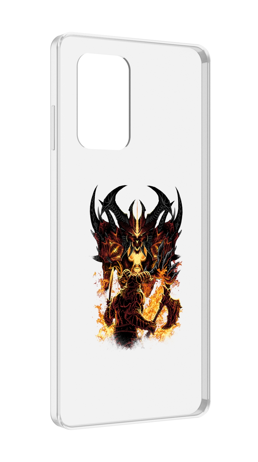 

Чехол MyPads демон shadow fiend для ZTE Blade A72 / ZTE Blade V40 Vita, Прозрачный, Tocco