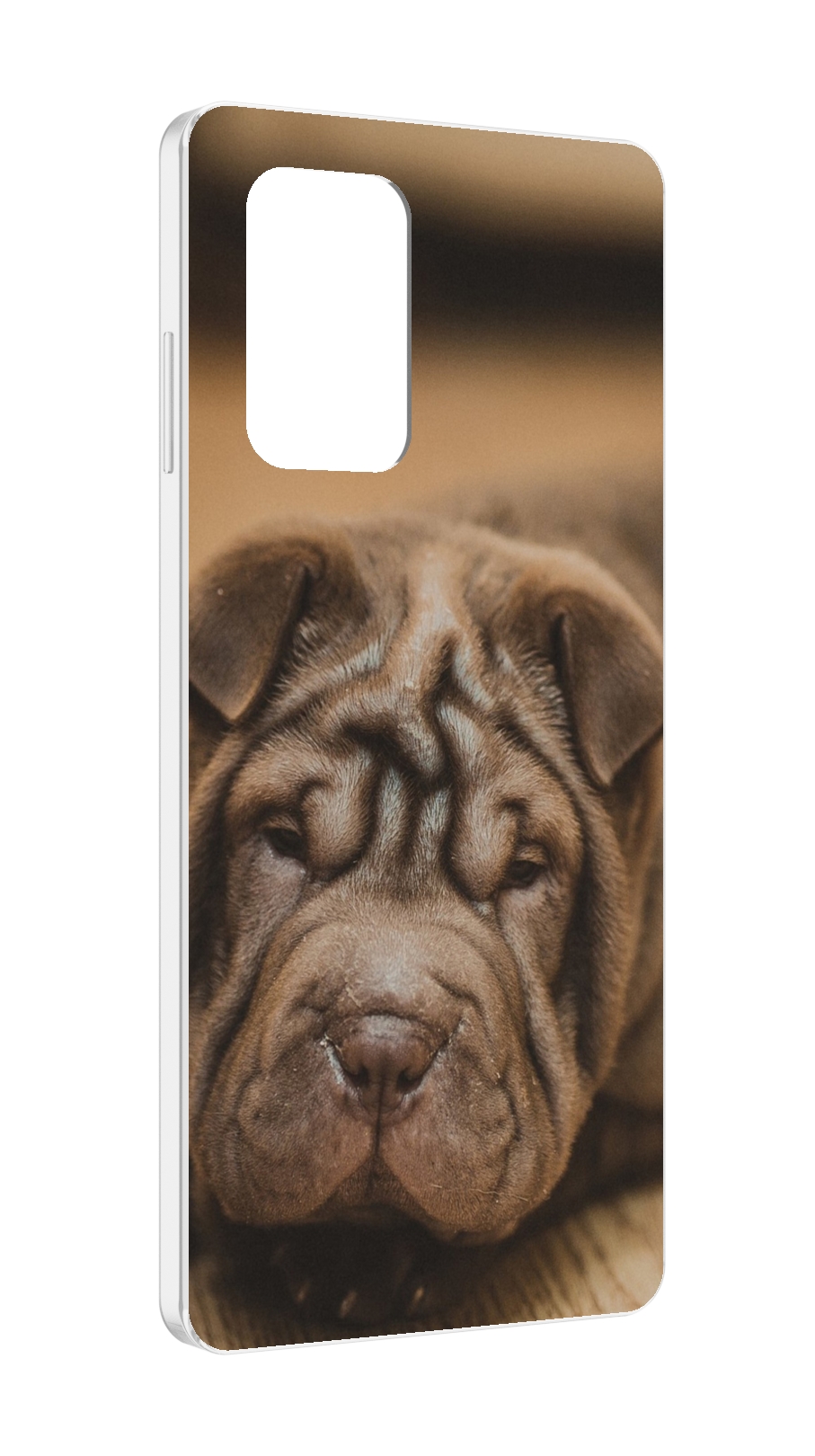 

Чехол MyPads шарпеи для ZTE Blade A72 / ZTE Blade V40 Vita, Прозрачный, Tocco