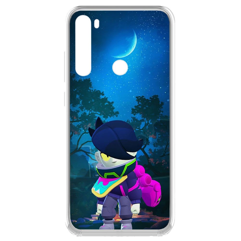 

Чехол-накладка Brawl Stars-Орочи Эдгар для Xiaomi Redmi Note 8, Прозрачный