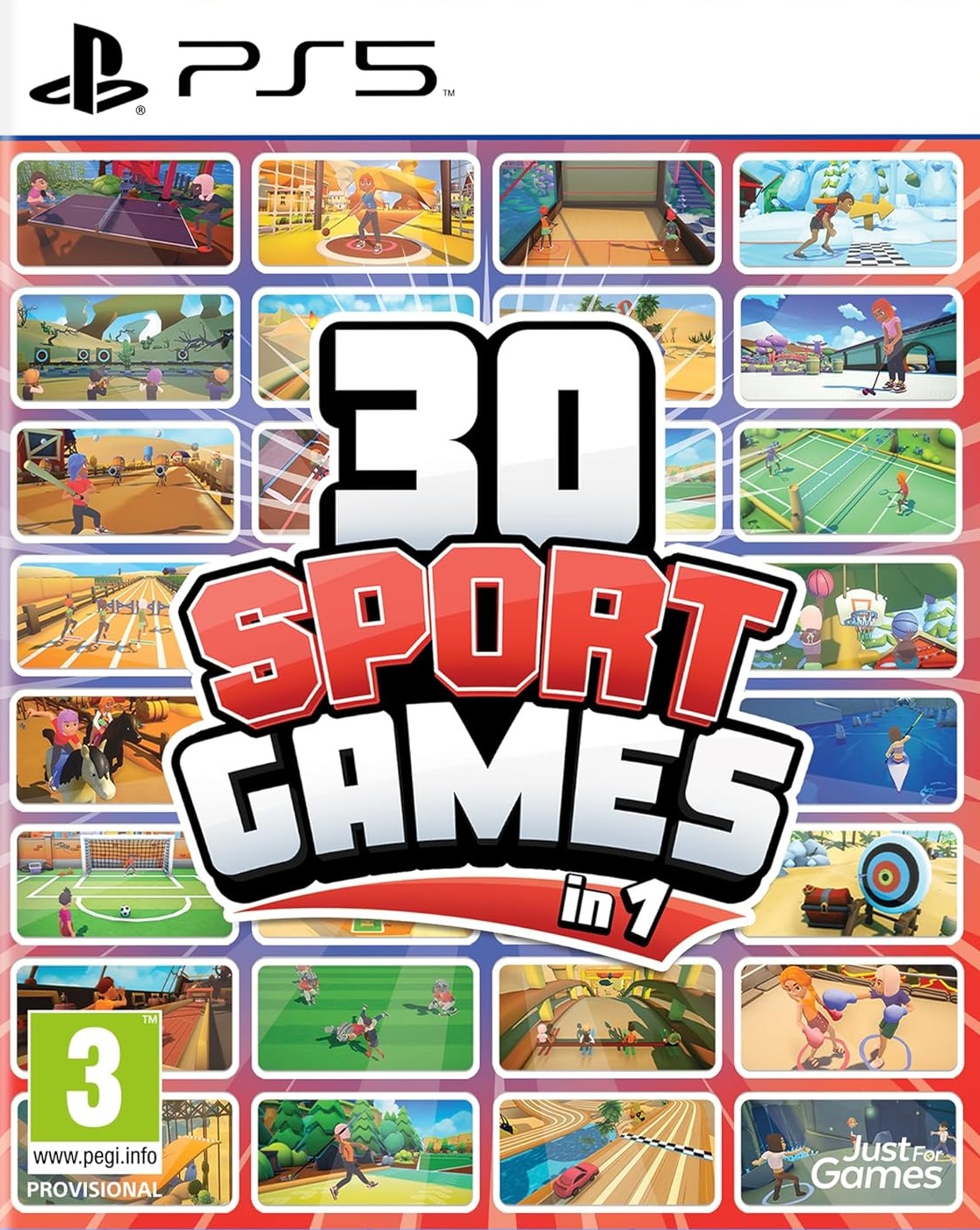 Игра 30 Sport Games in 1 (PlayStation 5, полностью на иностранном языке)