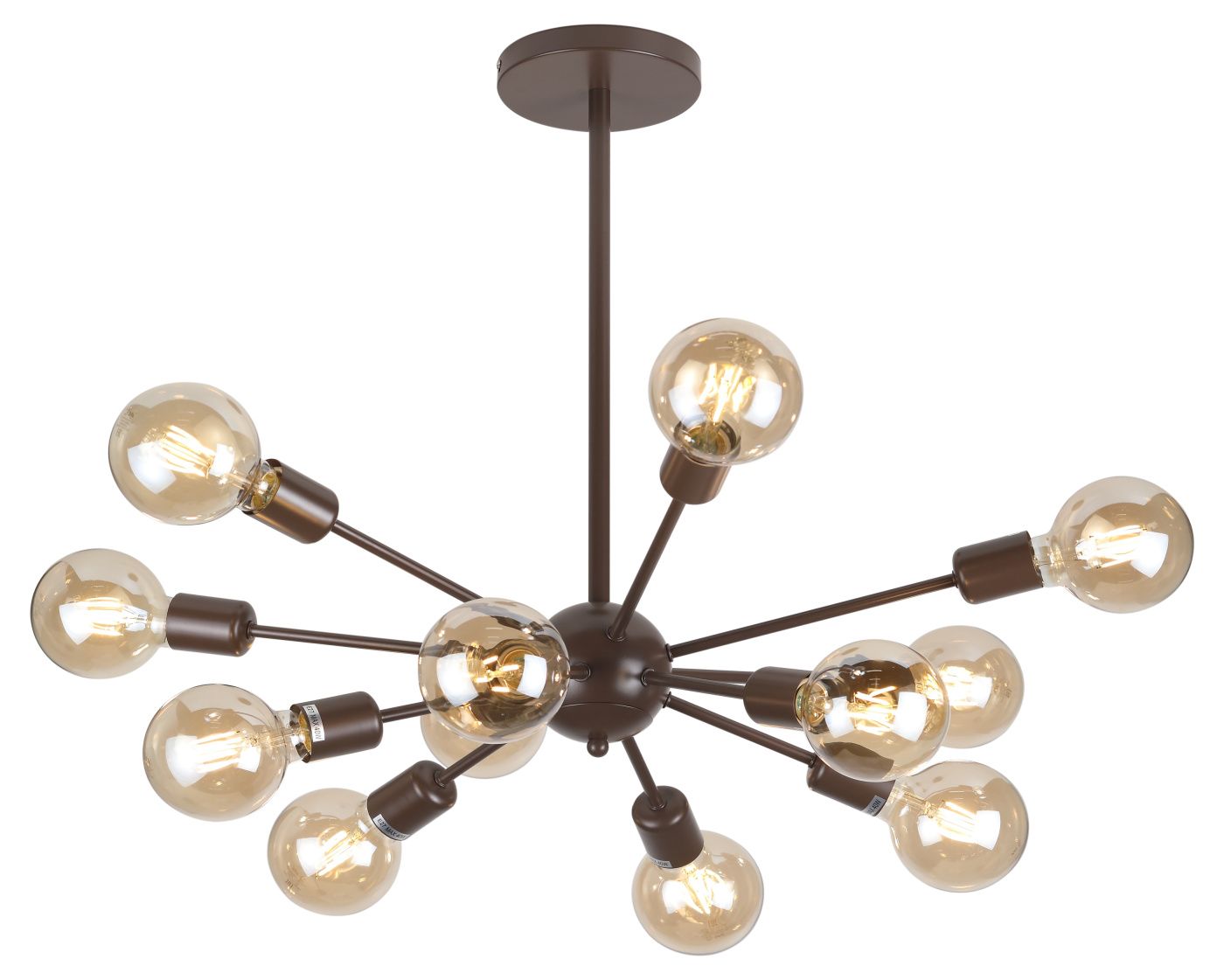 

Люстра Rivoli Grethen 5083-312 12 Е27 40 Вт лофт - кантри
