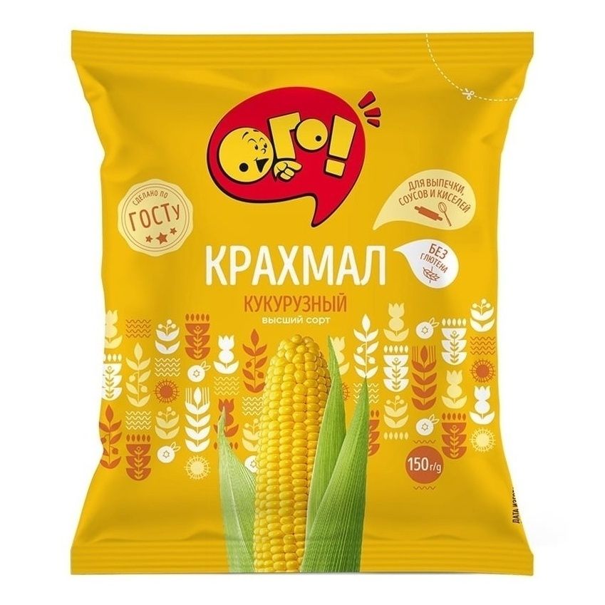 Крахмал Ого кукурузный 150 г 43₽