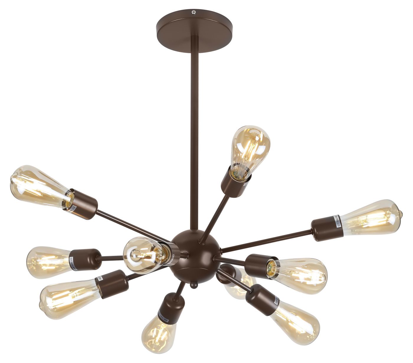 

Люстра Rivoli Grethen 5083-310 10 Е27 40 Вт лофт - кантри