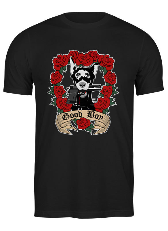 

Футболка мужская Printio Good boy 2427093 черная M, Черный, Good boy 2427093