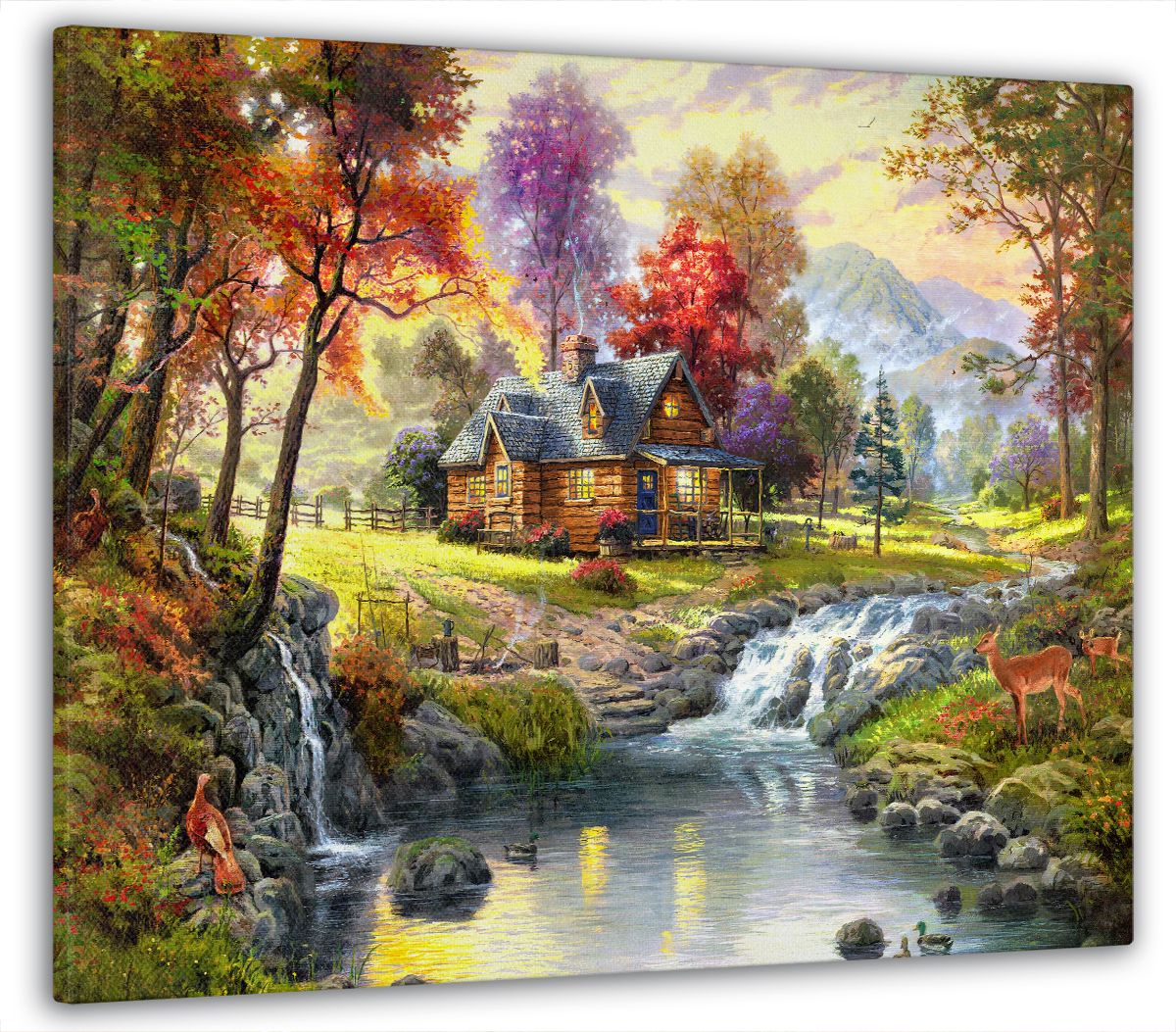 

Модульная картина Модуль В дом Домик в лесу 50х70 см MK10290_G, MK10290_G