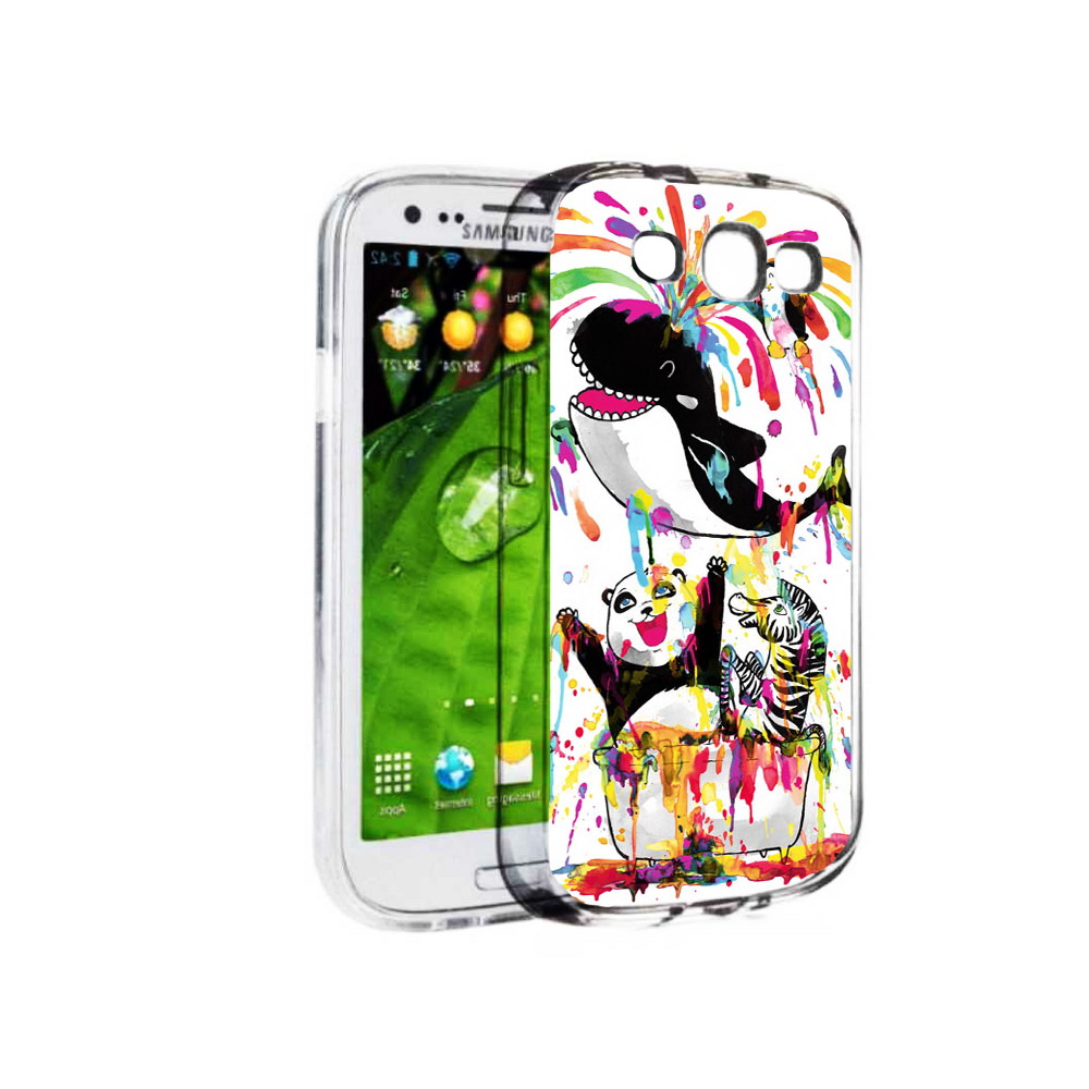 

Чехол MyPads Tocco для Samsung Galaxy S3 Хиппи кит (PT123108.507.191), Прозрачный, Tocco