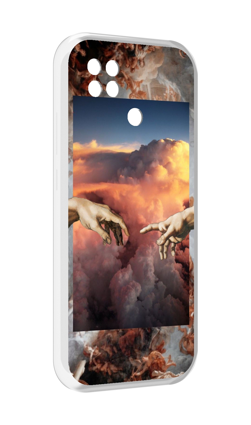 

Чехол MyPads красивая-картина для Xiaomi Poco C40, Прозрачный, Tocco