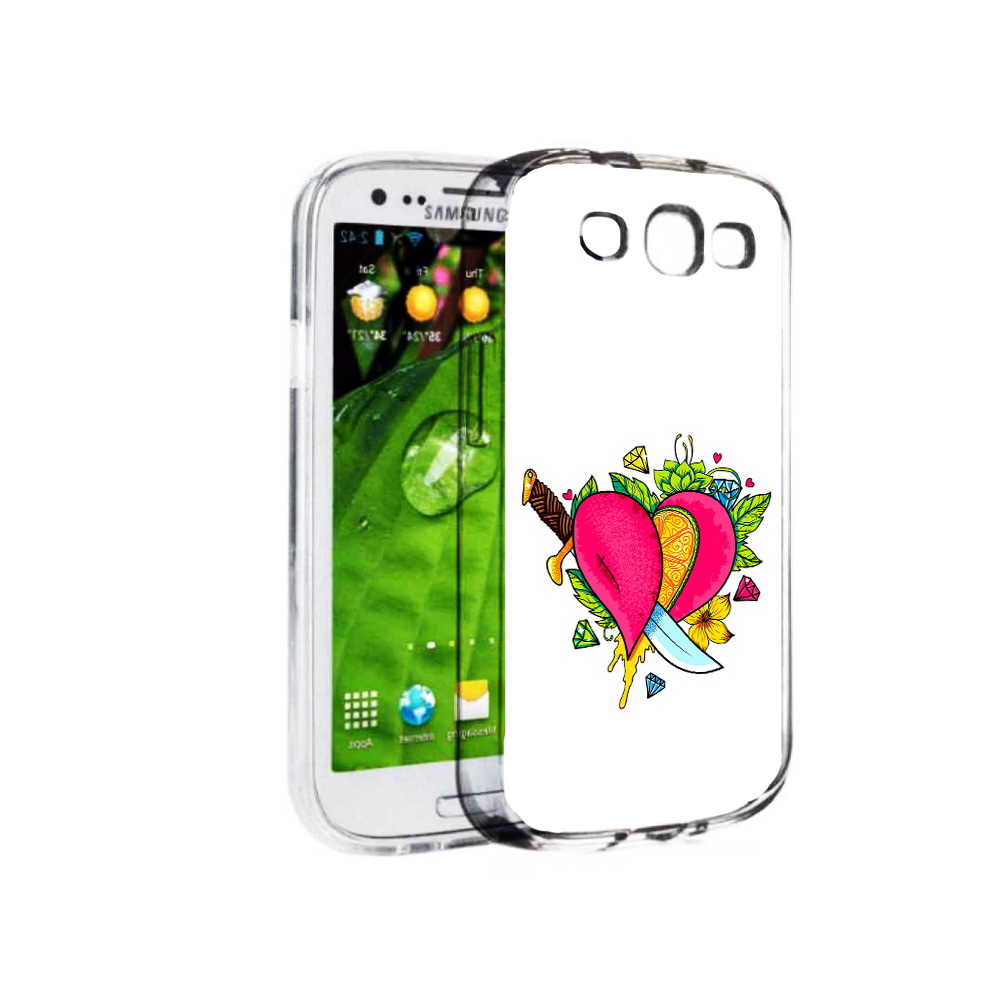 

Чехол MyPads Tocco для Samsung Galaxy S3 Фруктовое сердце (PT123108.507.188), Прозрачный, Tocco