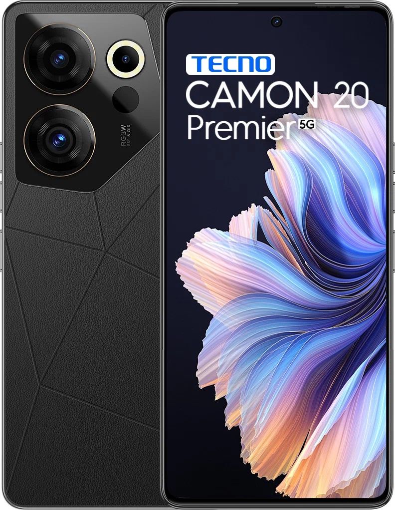 

Смартфон Tecno Camon 20 Premier 5G /GB Dark Welkin (), Camon 20 Premier 5G