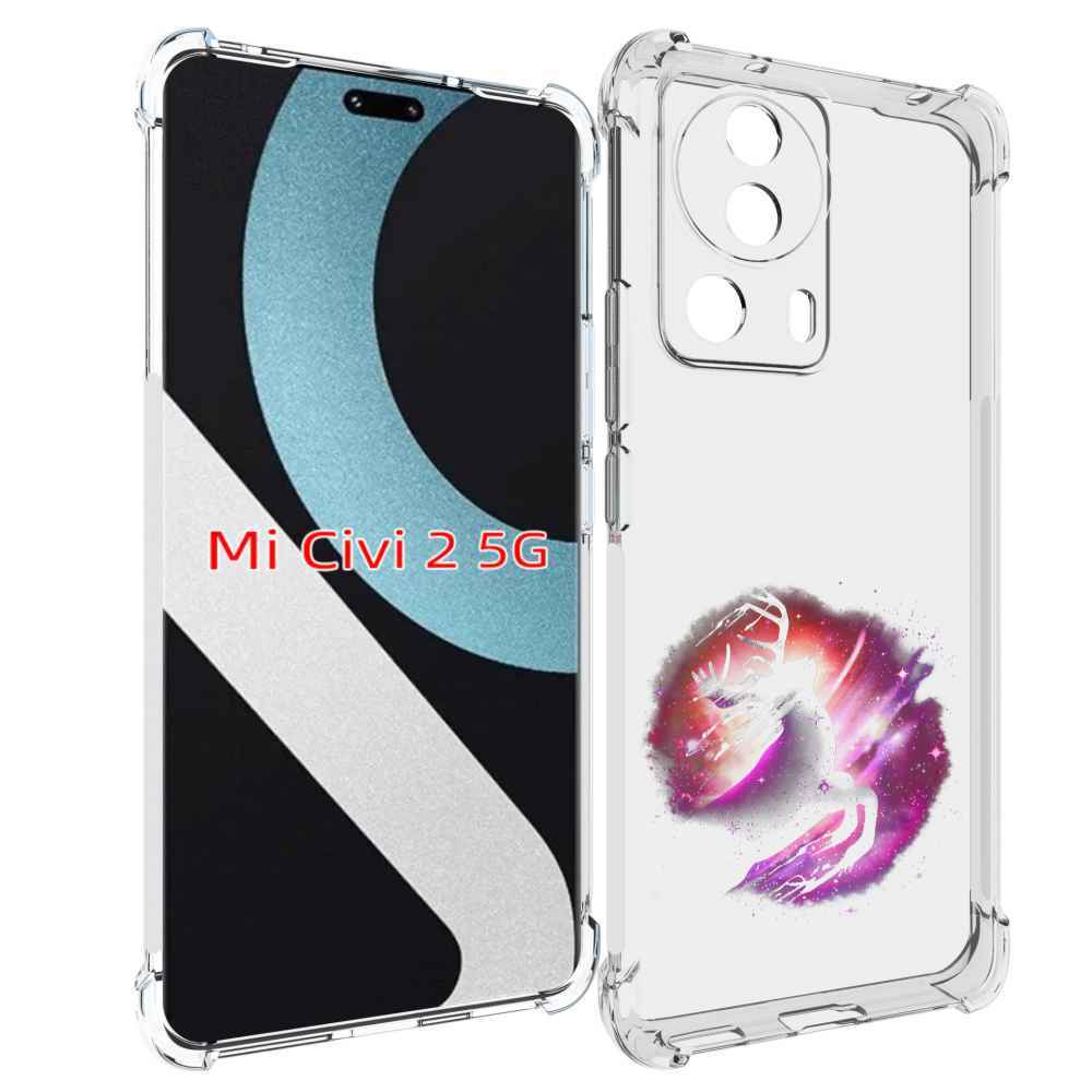 

Чехол MyPads звездный олень для Xiaomi Civi 2, Прозрачный, Tocco