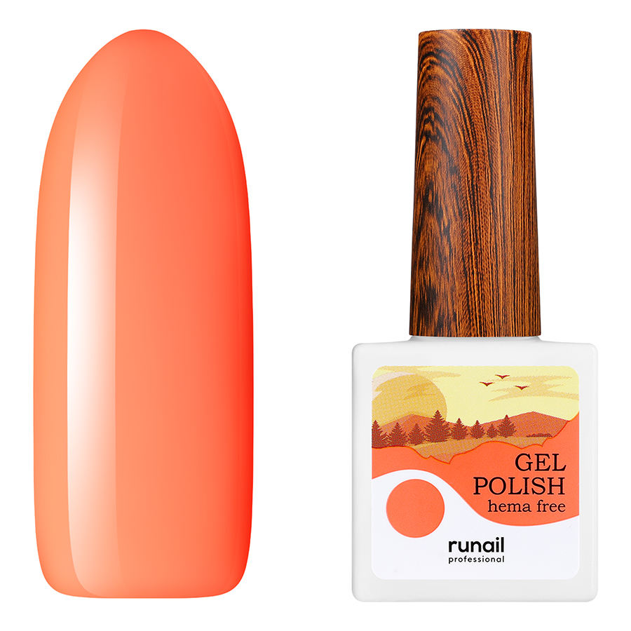 

Гель-лак ruNail Hema Free 9479 10 мл, Оранжевый