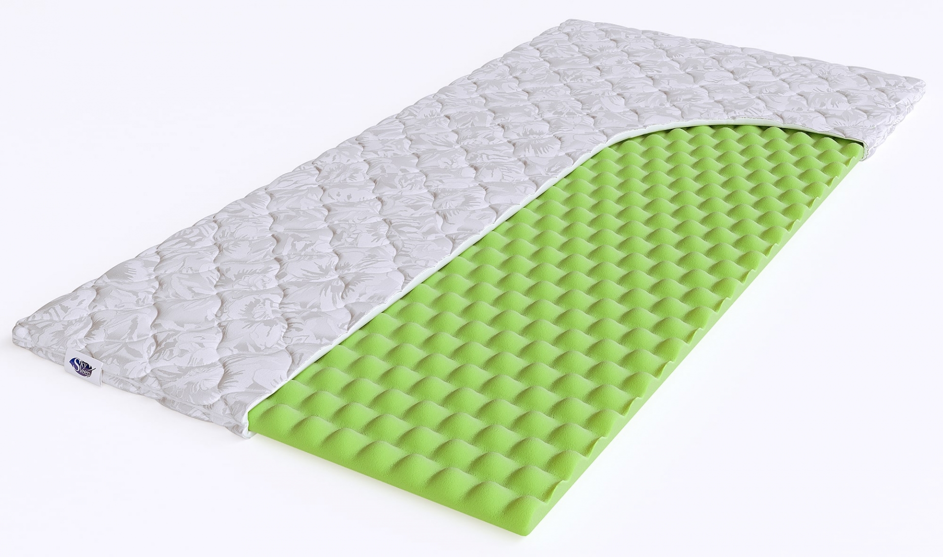 

Топпер средний SkySleep Ergo Foam 140х200, Белый, Ergo Foam