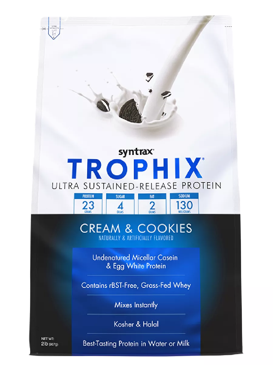 Протеин Syntrax Trophix Cream Cookies 907г Печенье с кремом 3399₽