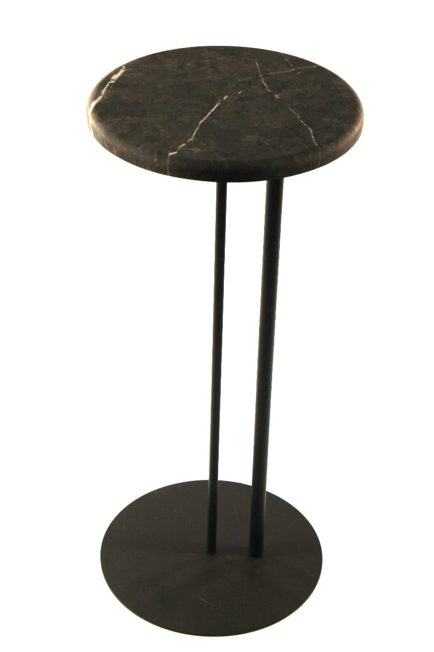 фото Журнальный интерьерный стол, подставка для цветов callisto mobili м015.0а59 торос чёрный